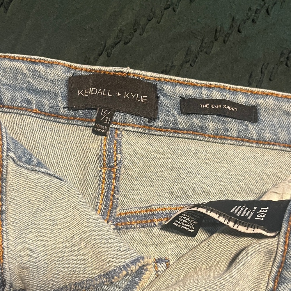Kendall & Kylie Light Blue Icon Shorts